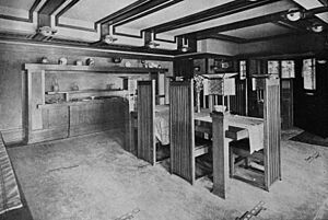 Robie House Interior HABS ILL,16-CHIG,33-7