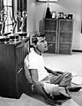 Rod Serling relaxing at home 1959