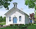 School in Cherry Hill Historic District, MI