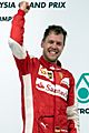 Sebastian Vettel 2015 Malaysia podium 1