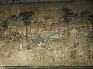 Shaolin Temple 1830s Painting in Baiyi Hall (10198879445)