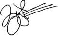 Signature of Zendaya