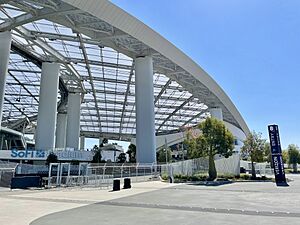 Sofi Stadium Entrance 2021