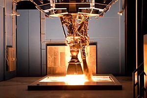 SpaceX Testing Merlin 1D Engine In Texas