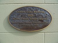 Stuart FL Golden Gate Bldg plaque01