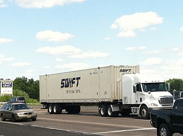 Swift 53ft shipping container