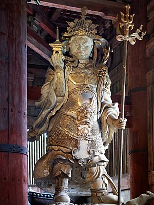 Tamonten-Bishamonten - temple Todai-ji - Nara