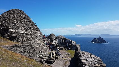 The monastery complex at Skellig Michael 07