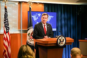 USAID Administrator Green Address the Press (32410574657)