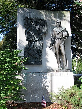 Uncle Sam Memorial Statue, Arlington, MA - general view