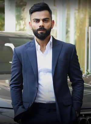 Virat Kohli with AudiQ7