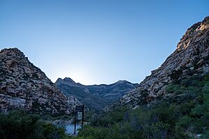 White Rock Canyon at Red Rock Canyon National Park
