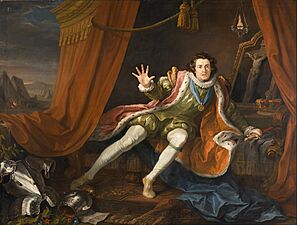 William Hogarth - David Garrick as Richard III - Google Art Project