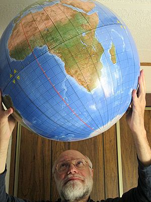 Delorme and the World's Largest Scale Replica of the Earth