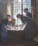 'In the Wash-house' by Anna Elizabeth Klumpke, 1888.JPG