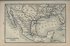 1891 Poor's Mexican National Railroad