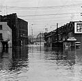 1942 - Hamilton and Front Streets Flooding Allentown PA