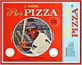 1967 Ernie Banks Pros Pizza Color Disc
