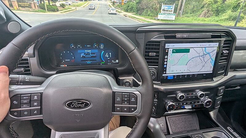 2025 Ford F-150 PowerBoost Lariat-EV driving mode
