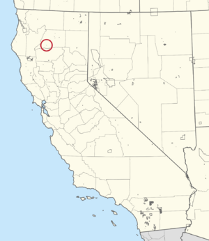 3095R Redding Rancheria Locator Map