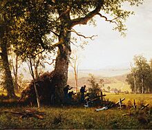 Albert Bierstadt - Guerrilla Warfare