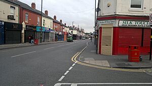 Alum Rock Road Saltley Birmingham View