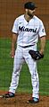 Anthony Bass, Baltimore Orioles 7, Miami Marlins 5, LoanDepot Park, Home of the Miami Marlins, Miami, Florida (51128662359) (cropped)