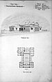 Architectural plan of the Court House, Charters Towers, 1888