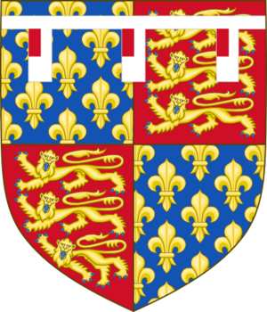 Arms of Lionel of Antwerp, 1st Duke of Clarence
