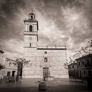 Benimámet - Iglesia San Vicente Mártir (Sepia Square)
