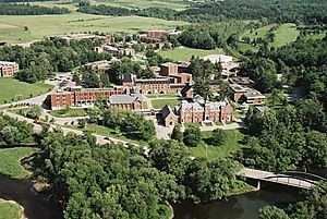 Bishop's University aerial view