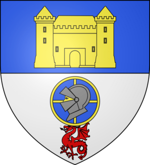 Blason ville fr Cadillac-en-Fronsadais (Gironde)