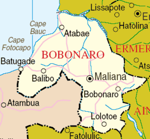 Bobonaro detail map