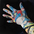 Body Marbled Hand - 1
