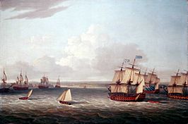 British fleet entering Havana