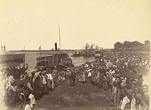 British forces arrival mandalay1885