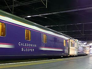 Caledonian Sleeper at Euston