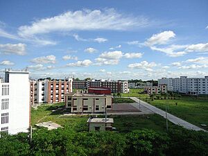 Campus Rear Of Begum Rokeya University, Rangpur