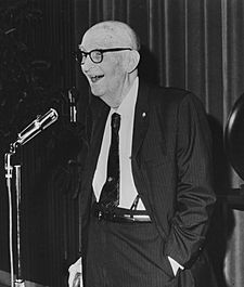 Carl Hayden with microphone