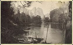 Cathedral Rocks, Yosemite, Cal. C.R. Savage, Salt Lake