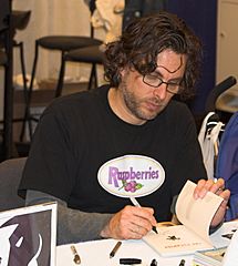 Chabon at a book signing in 2006.