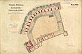 Cliffe Fort plan of gun floor