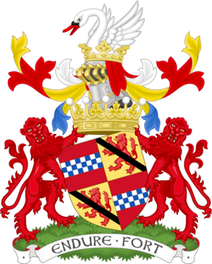 Coat of arms of the earl of Crawford - Premier earl of Scotland.png