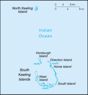 Cocos (Keeling) Islands-CIA WFB Map