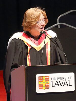 Collation des grades ULaval Margaret Norrie McCain honoris causa 03 (cropped)