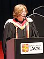 Collation des grades ULaval Margaret Norrie McCain honoris causa 03 (cropped)