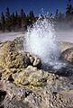 Comet geyser