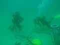 Commercial diver training at Kalk Bay PB192738