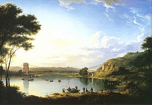 Construction of the Union Bridge over the Tweed by Alexander Nasmyth