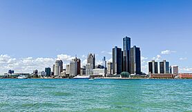 Downtown Detroit skyline
